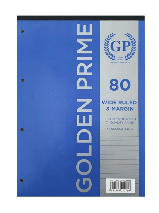 GOLDEN PRIME PAD A4 160 PAGES