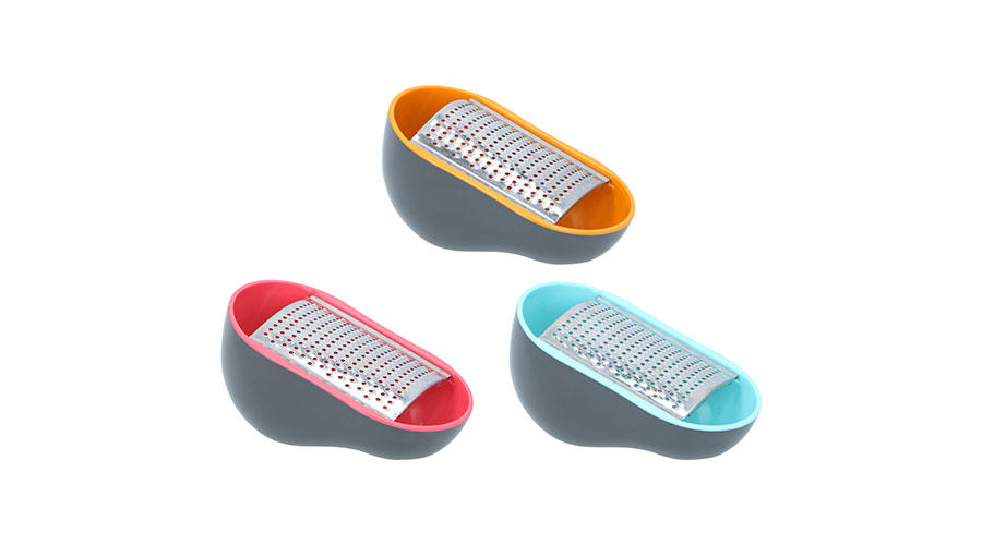 ALPINA GRATER WITH CONTAINER 3 ASSORTED COLORS