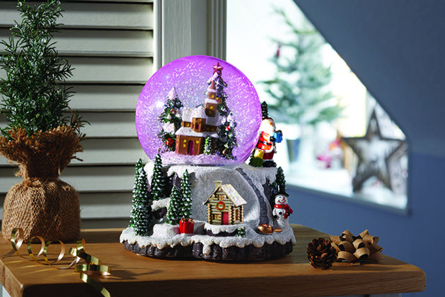 THREE KINGS VILLAGE WONDER SNOW SPHERE