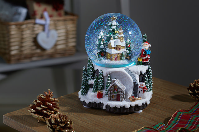 THREE KINGS VILLAGE WONDER SNOW SPHERE