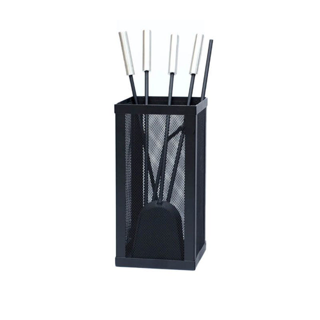 H&C FIREPLACE TOOL SET BLACK 5PCS