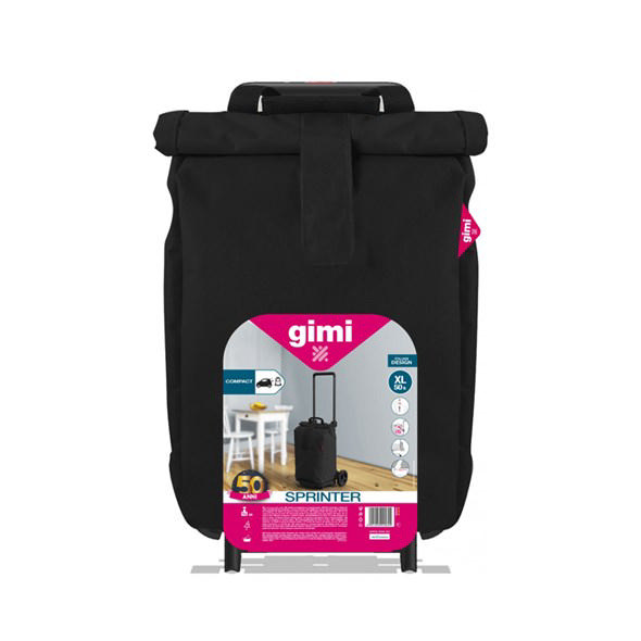 GIMI SHOPPING TROLLEY BLACK