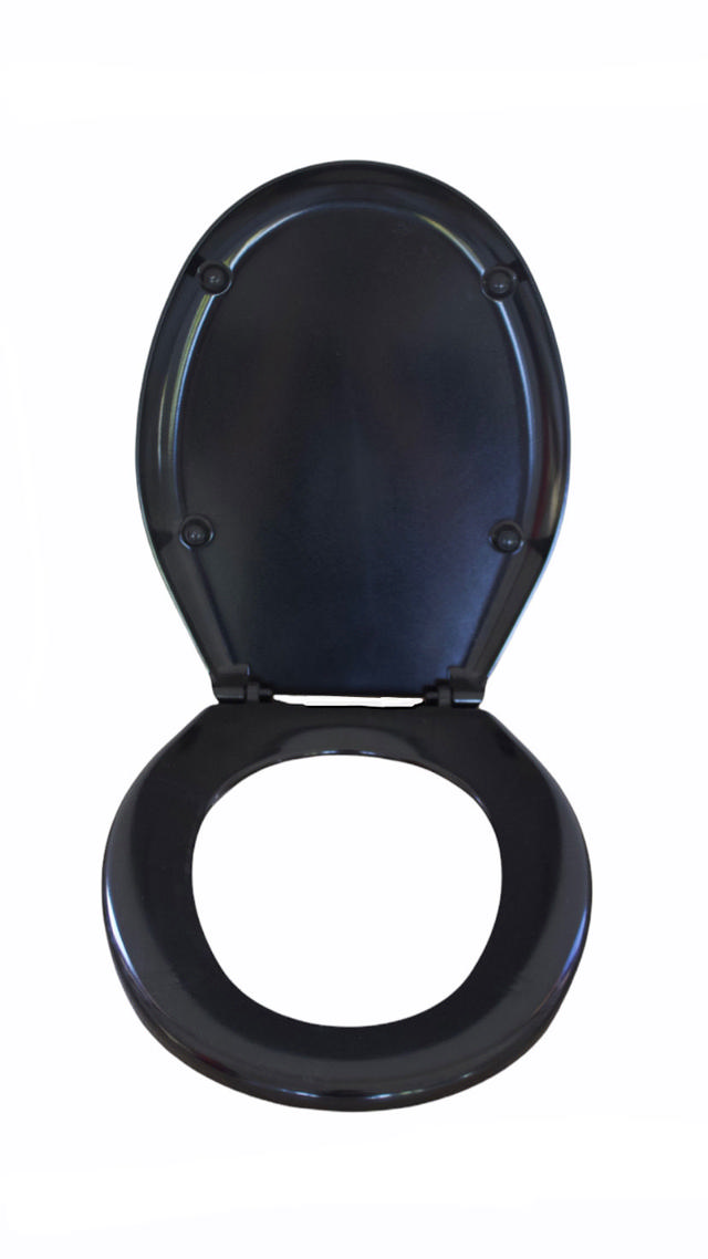 IO BAGNO TOILET SEAT BLACK DUROPLAST