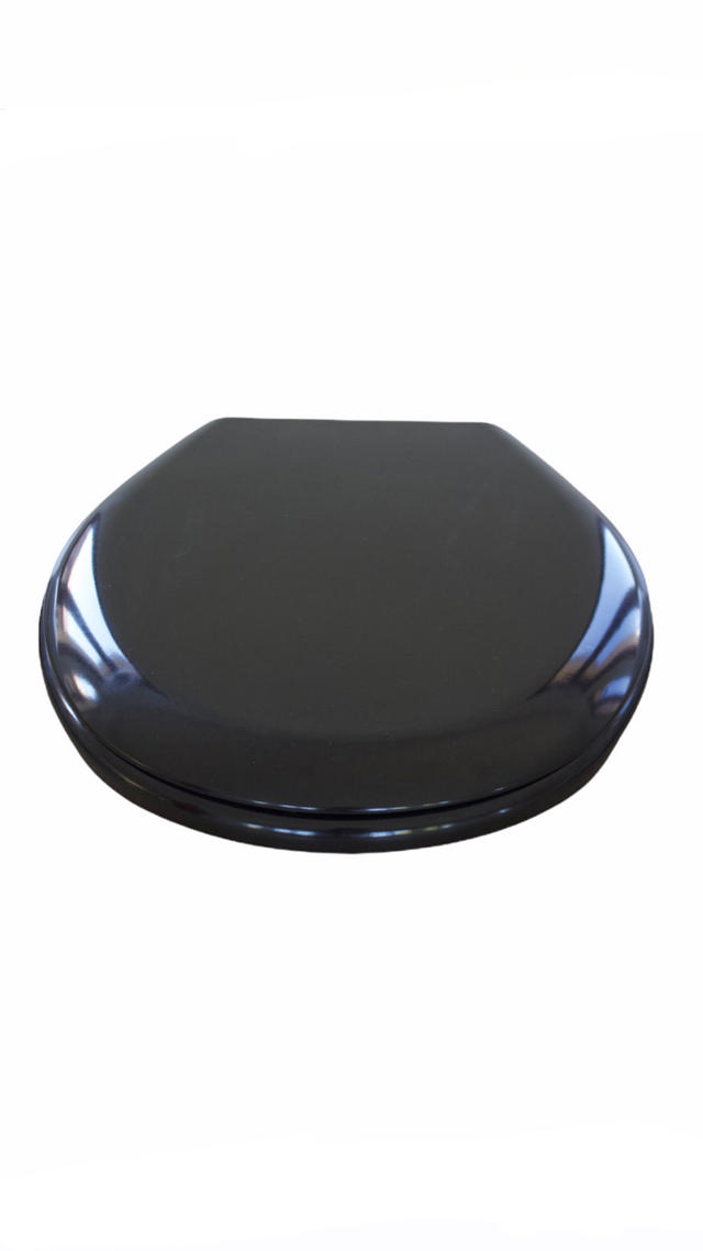 IO BAGNO TOILET SEAT BLACK DUROPLAST