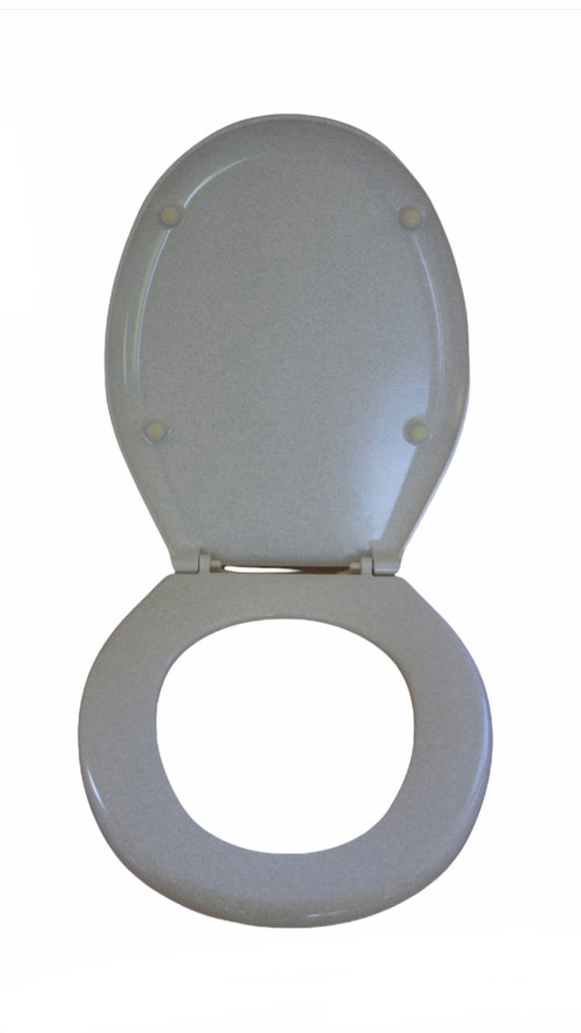 IO BAGNO TOILET SEAT MARBLE BEIGE DUROPLAST