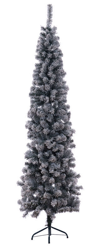 SNOW SLIM CHRISTMAS TREE 195CM