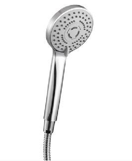 MIRTAK ARGA SHOWER 3 FUNCTIONS CHROME 24CM