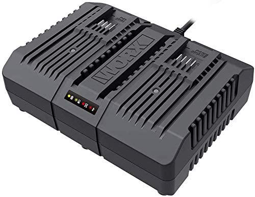 WORX WA3883 2X2AH DUAL PORT FAST CHARGER 20V