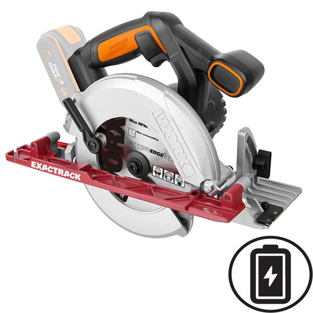 WORX WX530.9 ΔΙΣΚΟΠΡΙΟΝΟ ΜΠΑΤΑΡΙΑΣ SOLO 20V - ΧΩΡΙΣ ΜΠΑΤΑΡΙΑ