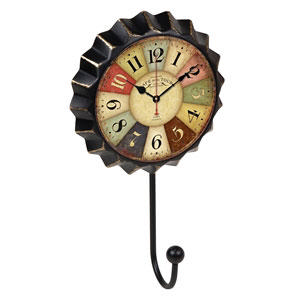 HANGER CAP COLORED CLOCK