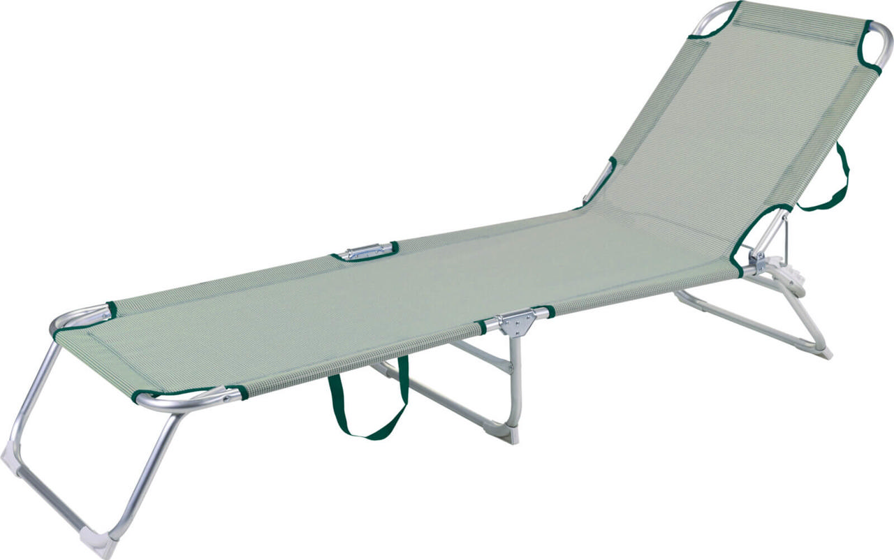 CAMPING BED ALUMINIUM 188X58CM