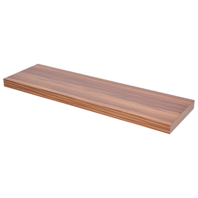 WALL FLOATING SHELF 80CM XL4 WALNUT