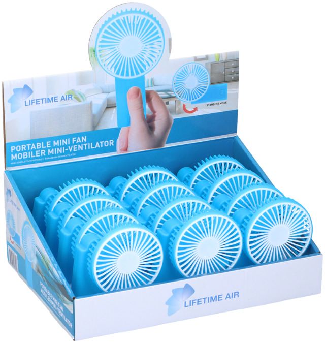 LIFETIME AIR FAN PORTABLE MINI B/O 2XAA