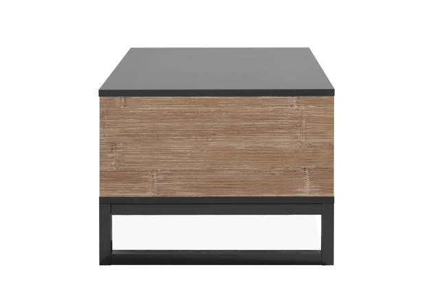 SUMATRA COFFEE TABLE - ANTHRACITE/ BAMBOO