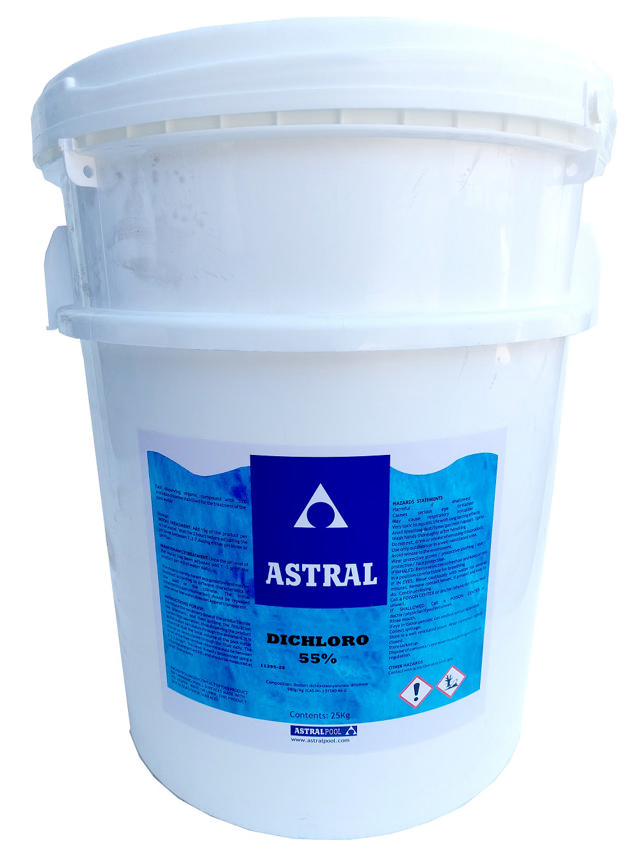 ASTRAL ΔΙΧΛΩΡΟ ΝΑΤΡΙΟΥ 55% 25KG