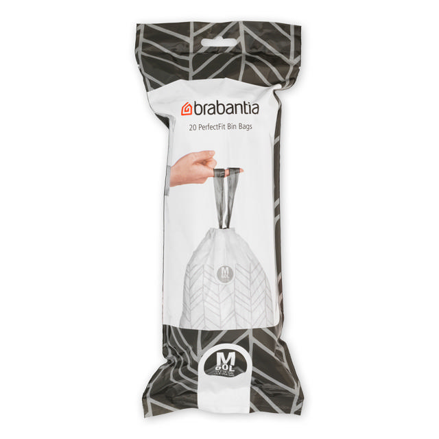 BRABANTIA PERFECTFIT BIN BAGS M 60L 20PCS