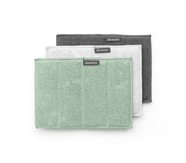 BRABANTIA ΥΦΑΣΜΑΤΑ MICROFIBRE CLEAN PADS 3PCS 16X22CM