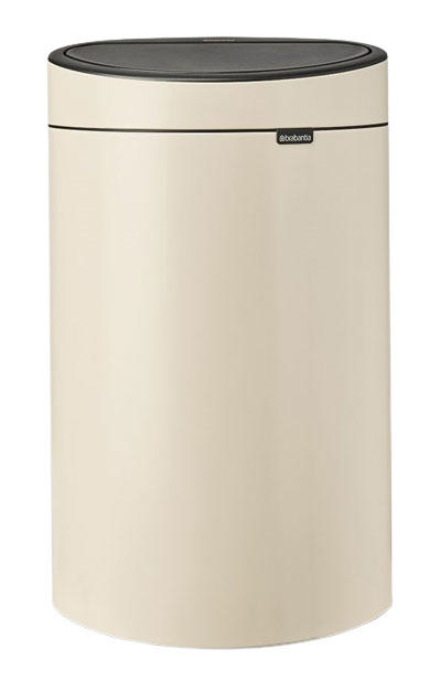 BRABANTIA TOUCH BIN 40 LITRE - SOFT BEIGE