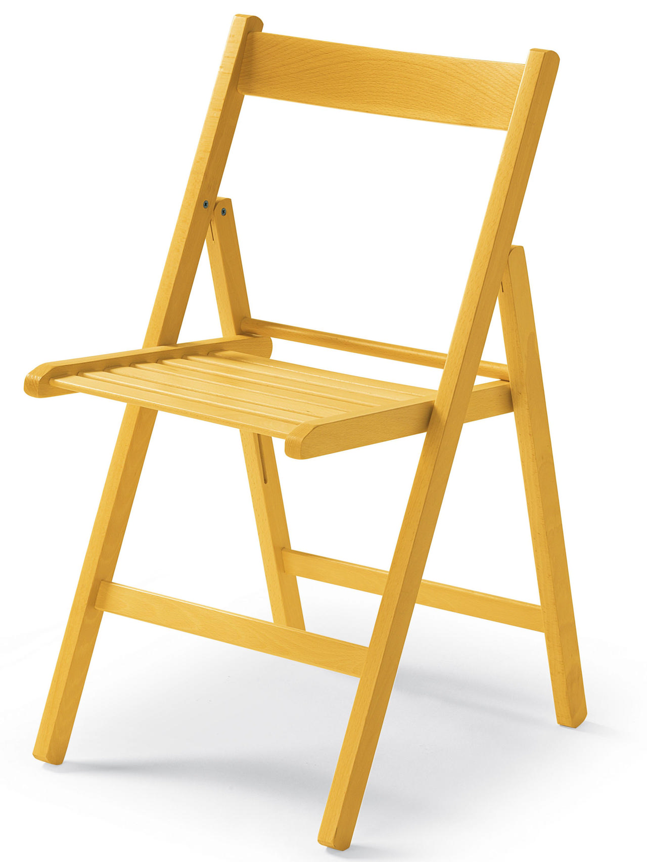 KIRA FOLDING CHAIR 42.5X47.5X79CM - YELLOW