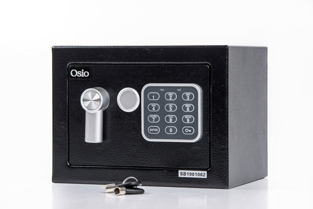 OSIO OSB-1723BL SAFEBOX DIGITAL 23X17X17CM BLACK