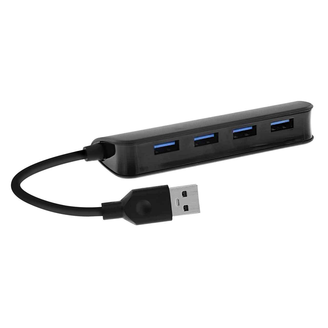 TNB HUB4USB3V2 USB 3.0 HUB 4 PORTS BLACK