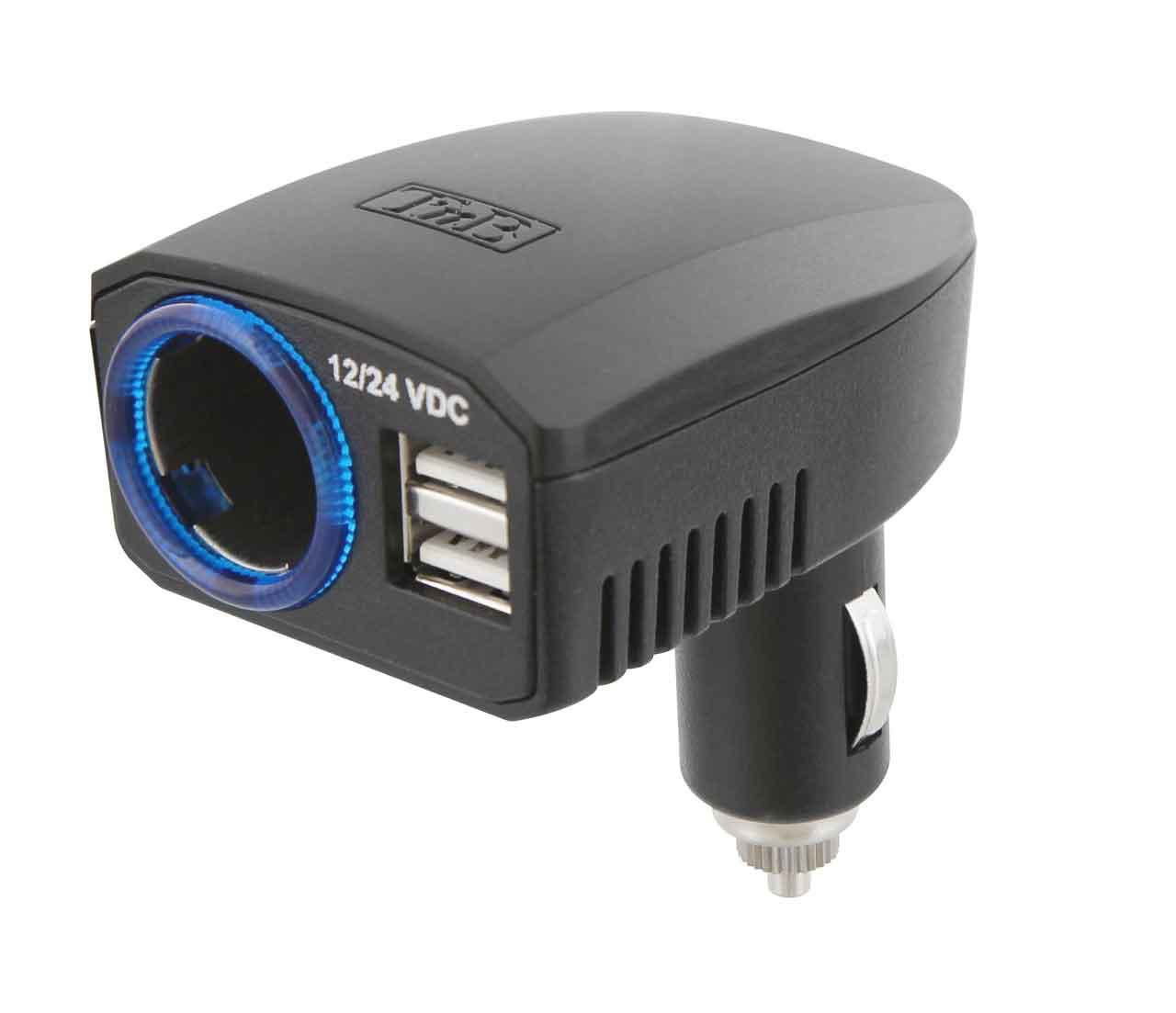 TNB ACGP3IN1 2XUSB-A 24W CIGARETTE LIGHTER + CIGARETTE LIGHTER SOCKET