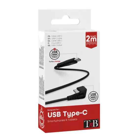 TNB TCUSBCG2BK USB-C TO USB-C 180° GAMING ΚΑΛΩΔΙΟ