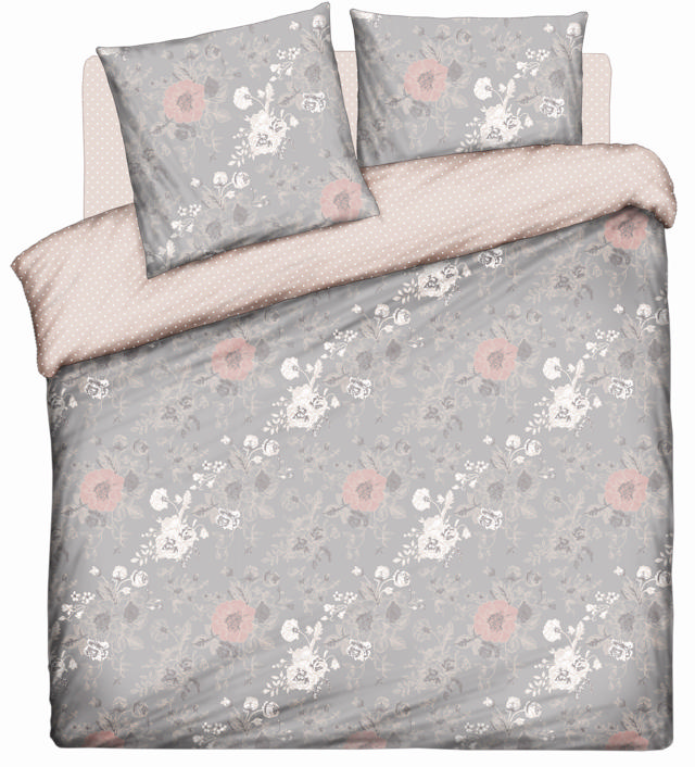 QUILT COVER SET 160X240CM VILLAGIO GREY