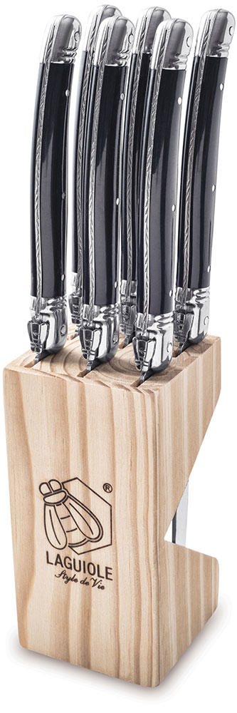 LEGUIOLE STYLE DE VIE PREMIUM LINE SET OF 6PCS STEAK KNIVES