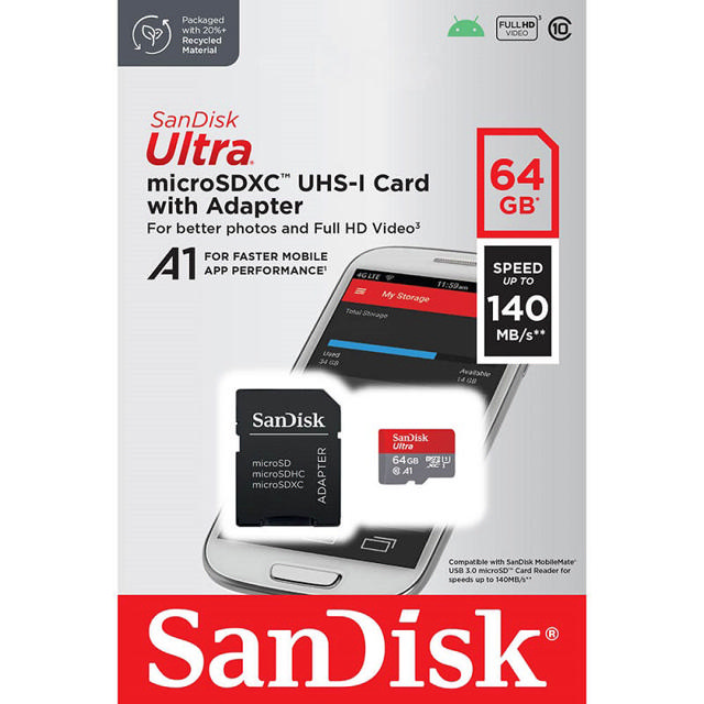 SANDISK ULTRA 64GB-SD