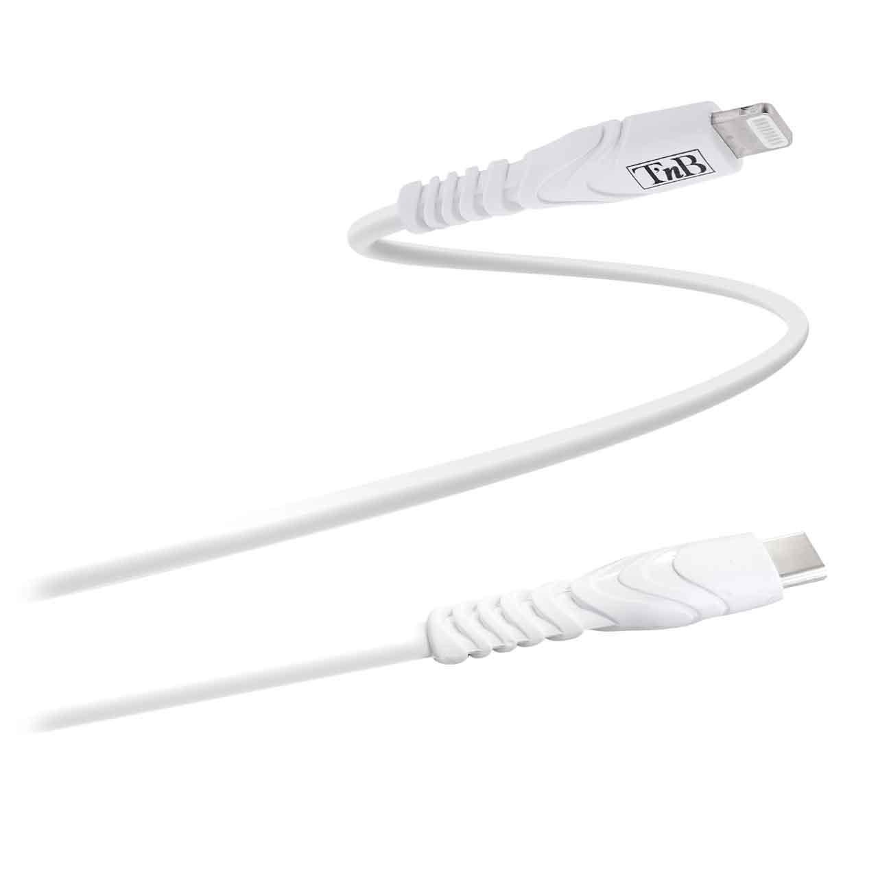 TNB CBLTC02WH LIGHTNING TO USB-C POWER DELIVERY CABLE 2M ΛΕΥΚΟ