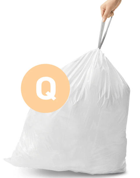 SIMPLEHUMAN BIN BAG LINER Q 50-65L 20PCS