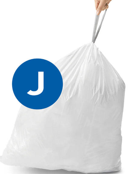 SIMPLEHUMAN BIN BAG LINER J 30-40L 20PCS