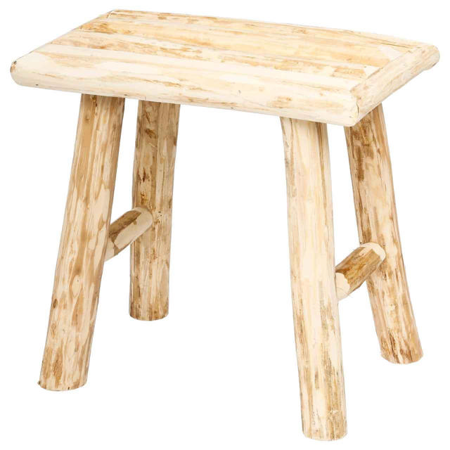 ATMOSPHERA WOODEN STOOL