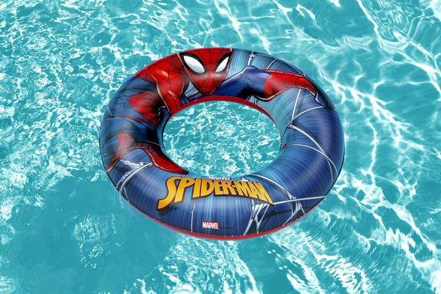 BESTWAY 98003 SPIDERMAN ΦΟΥΣΚΩΤΟΣ ΤΡΟΧΟΣ 56CM