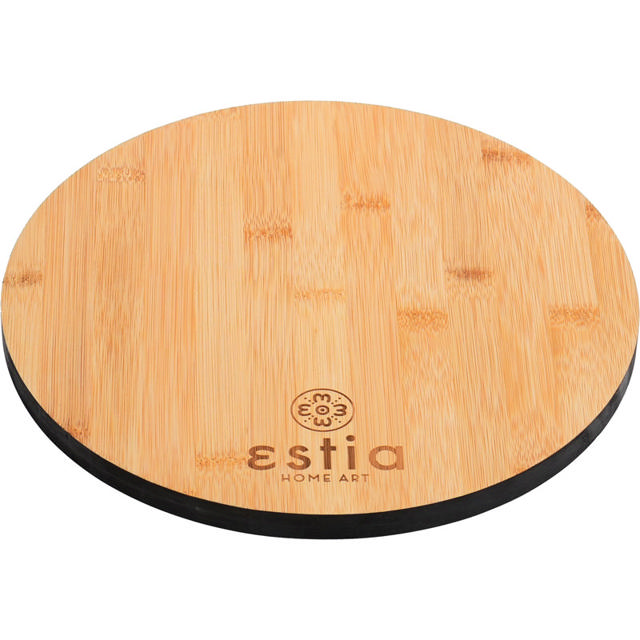 CUTTING BOARD BAMBOO ROUND 28CM