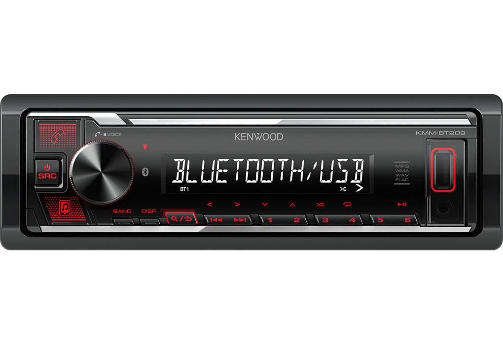 KENWOOD KMM-BT209 ΡΑΔΙΟΦΩΝΟ 50W USB/AUX/BLUETOOTH