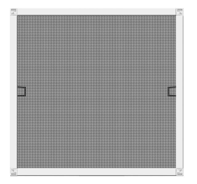 SCHELLENBERG FLY SCREEN FRAMED 120X140CM WHITE