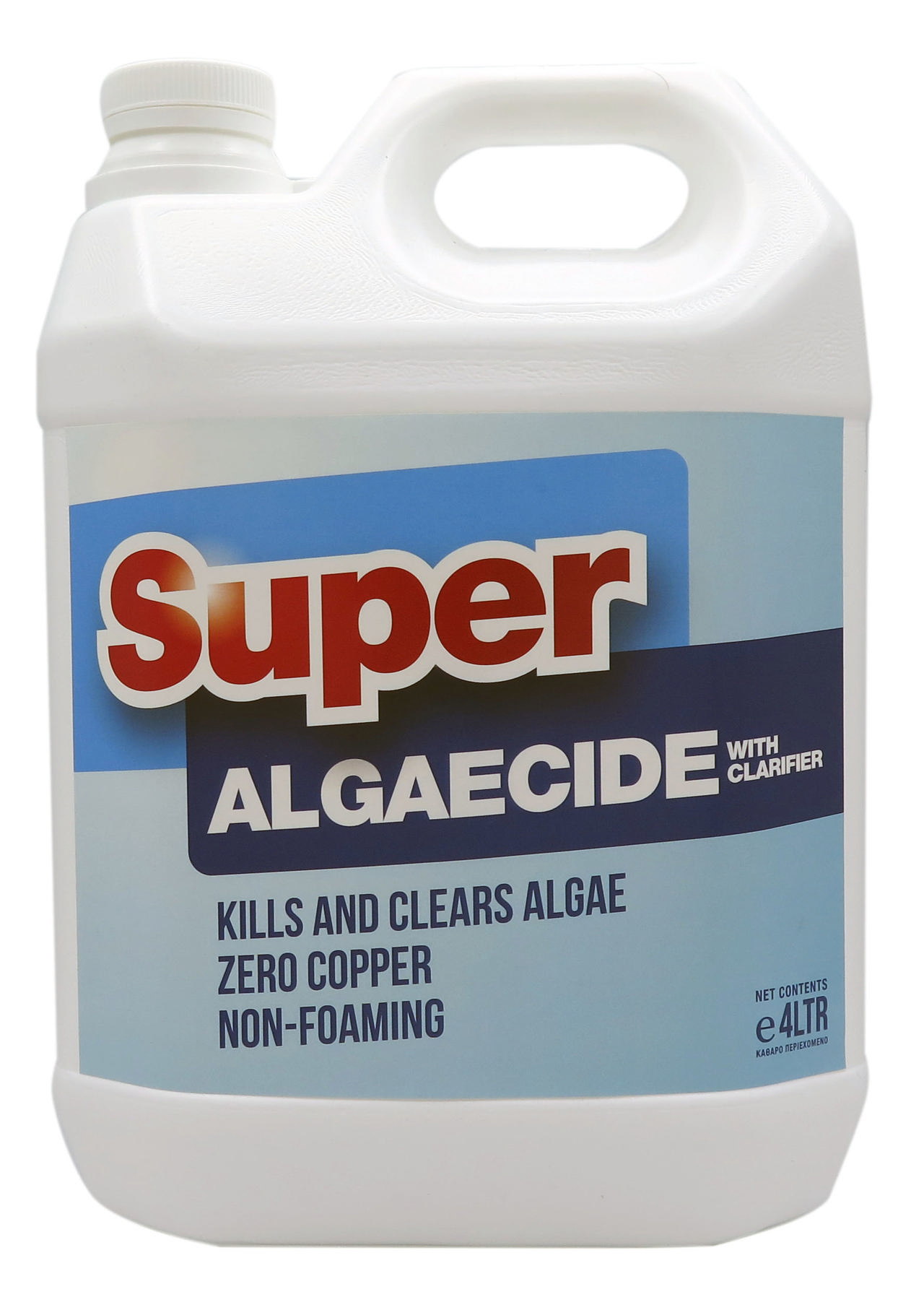 SUPER ALGAECIDE WITH CLARIFIER 4L