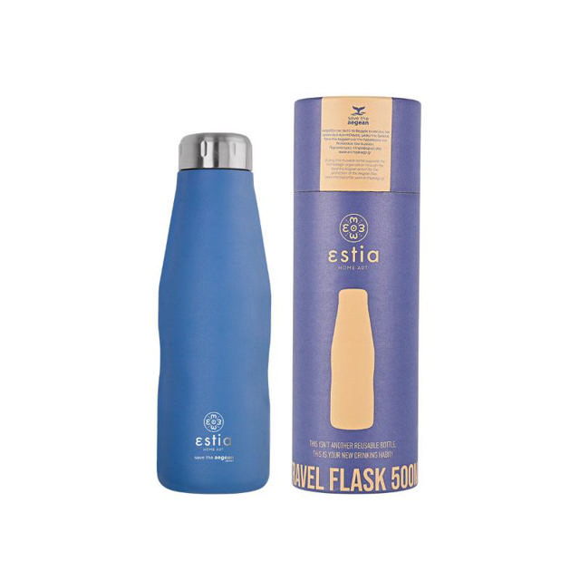 ESTIA 01-12052 BLUE TRAVEL BOTTLE AEGEAN 500ML