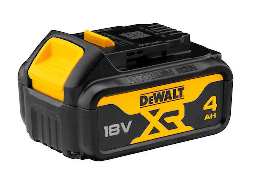 DEWALT DCB182-XJ XR ΜΠΑΤΑΡΙΑ ΕΡΓΑΛΕΙΟΥ ΛΙΘΙΟΥ 18V 4.0AH