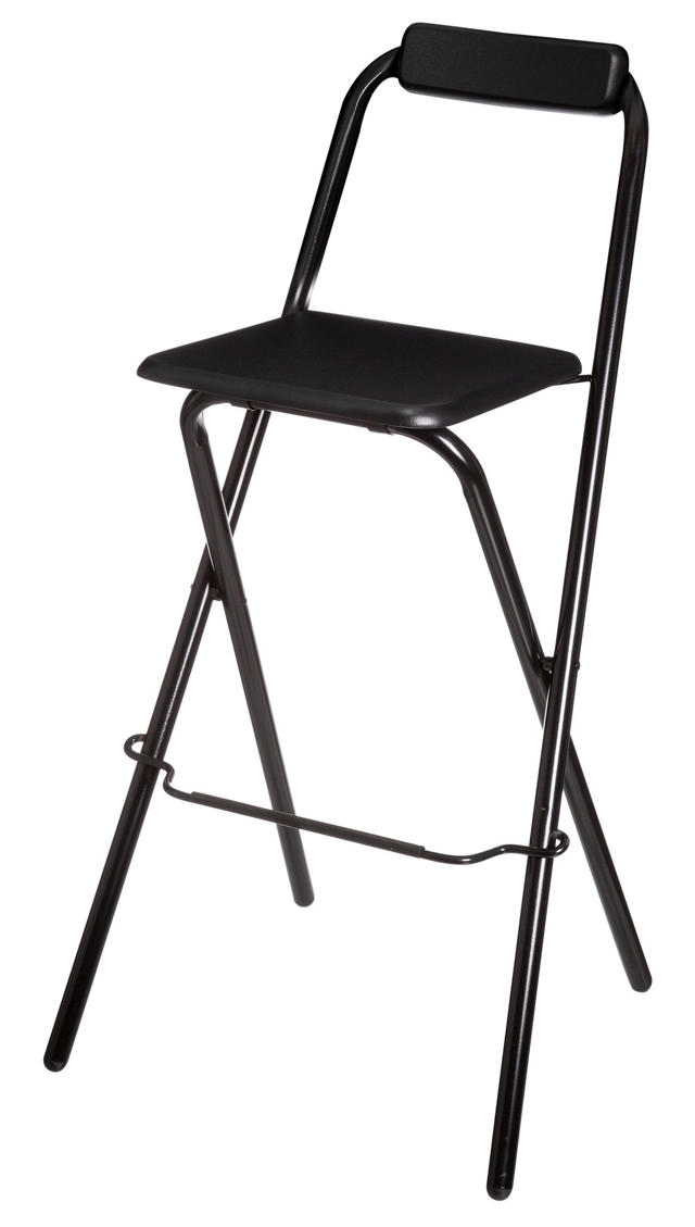 LOUNA BAR CHAIR - BLACK