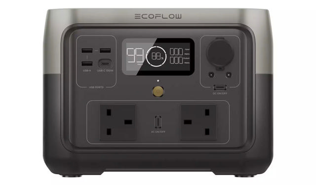 ECOFLOW RIVER 2 MAX POWER STATION PORTABLE POWER BANK 512WH