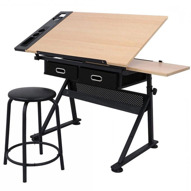 SINOART DRAWING TABLE WITH STOOL