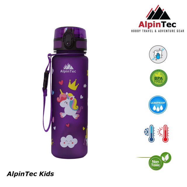 ALPIN TEC ΠΑΙΔΙΚΟ ΠΑΓΟΥΡΙ UNICORN PURPLE 500ML