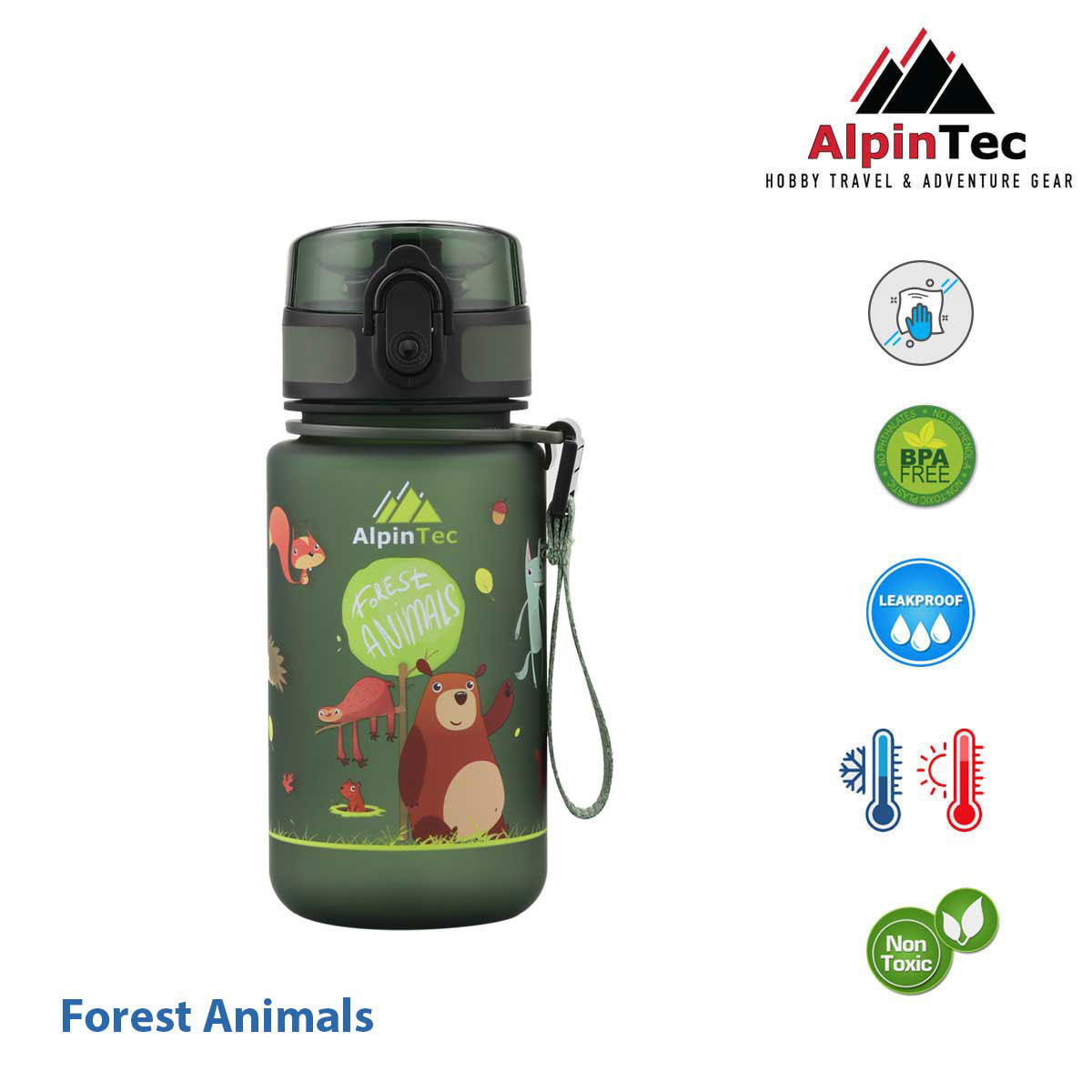 ALPIN TEC ΠΑΙΔΙΚΟ ΠΑΓΟΥΡΙ FOREST 350ML