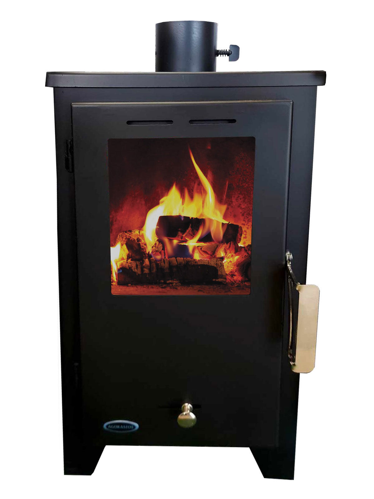 WOOD STOVE CHRYSA 36X40X71CM 8KW 