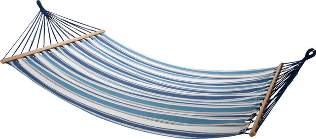 HAMMOCK 200X150CM BLUE STRIPE