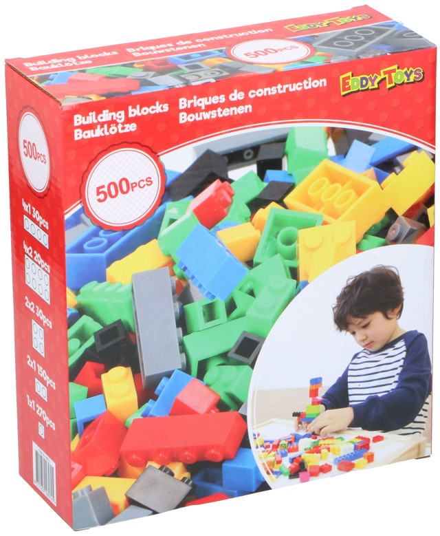 EDDY TOYS BUILDING BLOCKS 500PCS