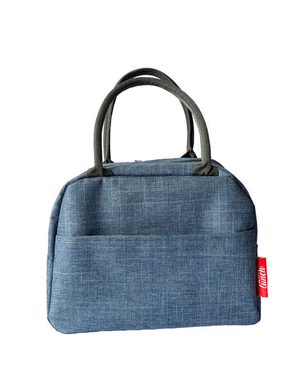 TOTE LUNCH BAG BLUE 25X10X20CM
